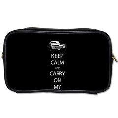 Keep Calm And Carry On My Wayward Son Toiletries Bags by TheFandomWard