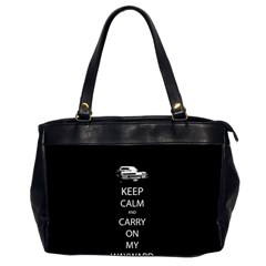 Keep Calm And Carry On My Wayward Son Office Handbags (2 Sides)  by TheFandomWard