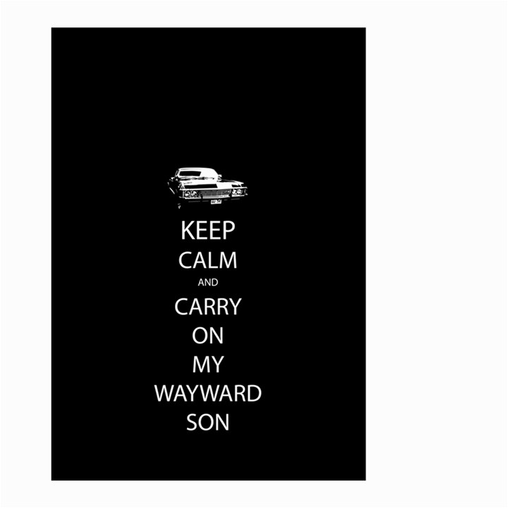 Keep Calm and Carry On My Wayward Son Small Garden Flag (Two Sides)