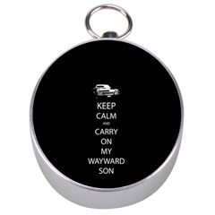 Keep Calm And Carry On My Wayward Son Silver Compasses by TheFandomWard