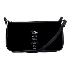 Keep Calm And Carry On My Wayward Son Shoulder Clutch Bags by TheFandomWard