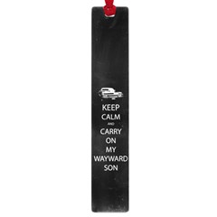 Keep Calm And Carry On My Wayward Son Large Book Marks by TheFandomWard