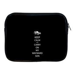 Keep Calm And Carry On My Wayward Son Apple Ipad 2/3/4 Zipper Cases