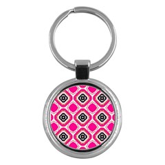 Cute Pretty Elegant Pattern Key Chains (round)  by GardenOfOphir