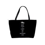 Keep Calm and Carry On My Wayward Son Large Shoulder Bag Back