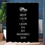 Keep Calm and Carry On My Wayward Son Shower Curtain 60  x 72  (Medium) 60 x72  Curtain