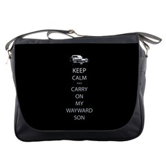 Carry On Centered Messenger Bags by TheFandomWard