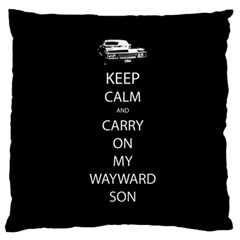 Carry On Centered Large Cushion Cases (one Side)  by TheFandomWard