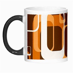 Retro Pattern 1971 Orange Morph Mugs by ImpressiveMoments