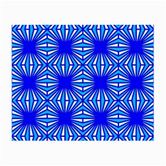 Retro Blue Pattern Small Glasses Cloth by ImpressiveMoments