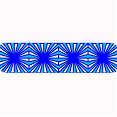 Retro Blue Pattern Large Bar Mats by ImpressiveMoments