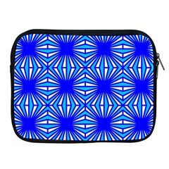 Retro Blue Pattern Apple Ipad 2/3/4 Zipper Cases by ImpressiveMoments