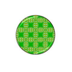 Retro Green Pattern Hat Clip Ball Marker (4 Pack) by ImpressiveMoments