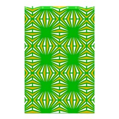 Retro Green Pattern Shower Curtain 48  X 72  (small)  by ImpressiveMoments