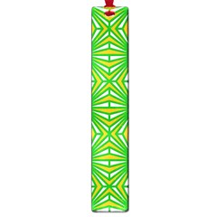 Retro Green Pattern Large Book Marks by ImpressiveMoments