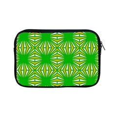 Retro Green Pattern Apple Ipad Mini Zipper Cases by ImpressiveMoments