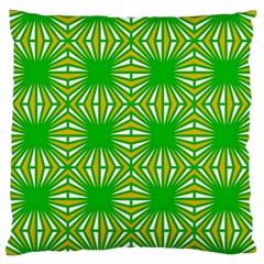 Retro Green Pattern Standard Flano Cushion Cases (two Sides)  by ImpressiveMoments