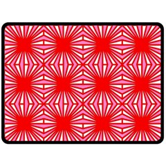 Retro Red Pattern Double Sided Fleece Blanket (large)  by ImpressiveMoments