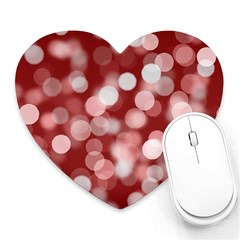 Modern Bokeh 11 Heart Mousepads by ImpressiveMoments