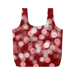 Modern Bokeh 11 Full Print Recycle Bags (m)  by ImpressiveMoments