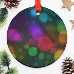 Modern Bokeh 15 Ornament (round)  by ImpressiveMoments