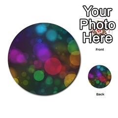 Modern Bokeh 15 Multi-purpose Cards (round)  by ImpressiveMoments