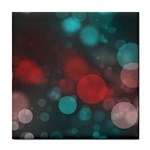 Modern Bokeh 15b Tile Coasters Front