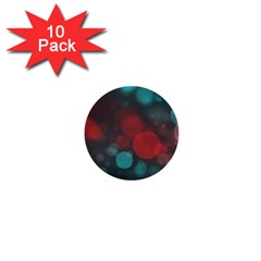 Modern Bokeh 15b 1  Mini Buttons (10 Pack)  by ImpressiveMoments