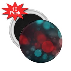 Modern Bokeh 15b 2 25  Magnets (10 Pack)  by ImpressiveMoments