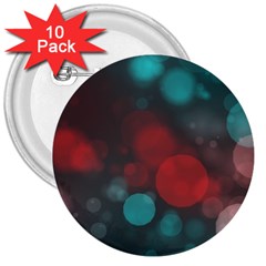 Modern Bokeh 15b 3  Buttons (10 Pack)  by ImpressiveMoments