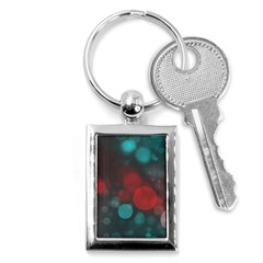 Modern Bokeh 15b Key Chains (rectangle)  by ImpressiveMoments