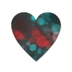 Modern Bokeh 15b Heart Magnet by ImpressiveMoments