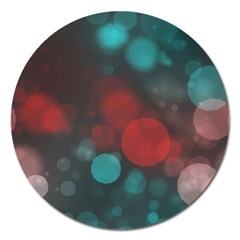 Modern Bokeh 15b Magnet 5  (round) by ImpressiveMoments