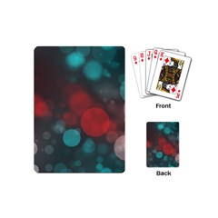 Modern Bokeh 15b Playing Cards (mini)  by ImpressiveMoments