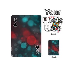 Modern Bokeh 15b Playing Cards 54 (mini)  by ImpressiveMoments