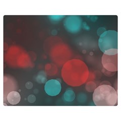 Modern Bokeh 15b Double Sided Flano Blanket (medium)  by ImpressiveMoments