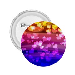 Lovely Hearts, Bokeh 2 25  Buttons by ImpressiveMoments