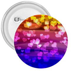 Lovely Hearts, Bokeh 3  Buttons by ImpressiveMoments