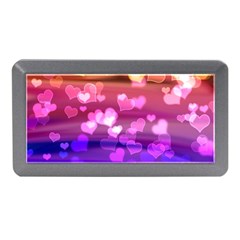 Lovely Hearts, Bokeh Memory Card Reader (mini)