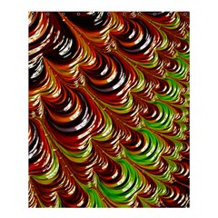 Special Fractal 31 Green,brown Shower Curtain 60  X 72  (medium)  by ImpressiveMoments