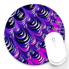 Special Fractal 31pink,purple Round Mousepads by ImpressiveMoments