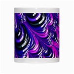 Special Fractal 31pink,purple White Mugs Center