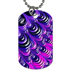 Special Fractal 31pink,purple Dog Tag (two Sides) by ImpressiveMoments