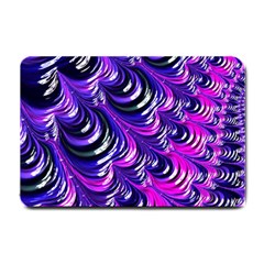 Special Fractal 31pink,purple Small Doormat  by ImpressiveMoments