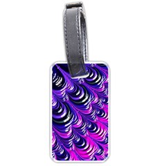 Special Fractal 31pink,purple Luggage Tags (one Side)  by ImpressiveMoments