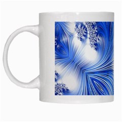 Special Fractal 17 Blue White Mugs by ImpressiveMoments