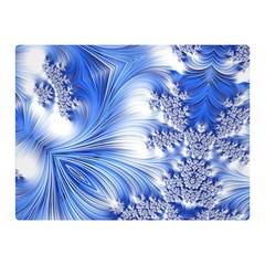 Special Fractal 17 Blue Double Sided Flano Blanket (mini)  by ImpressiveMoments