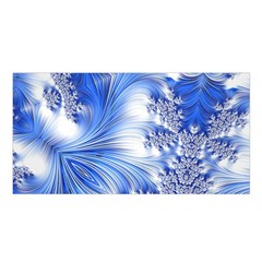 Special Fractal 17 Blue Satin Shawl by ImpressiveMoments