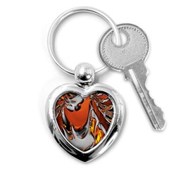 Special Fractal 24 Terra Key Chains (heart)  by ImpressiveMoments