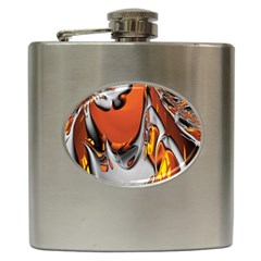 Special Fractal 24 Terra Hip Flask (6 Oz) by ImpressiveMoments